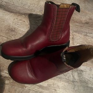 Blundstone Red Tartan plaid rare